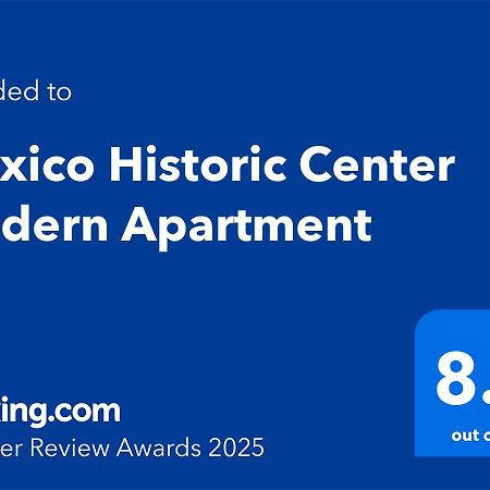 Mexico Historic Center Modern Apartment Экстерьер фото