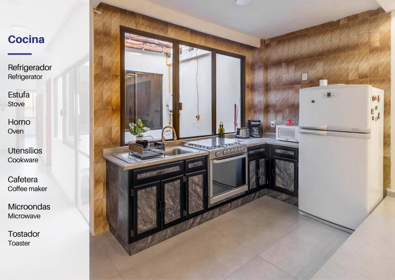Mexico Historic Center Modern Apartment Экстерьер фото